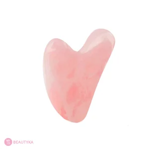Gua Sha de Cuarzo Rosa