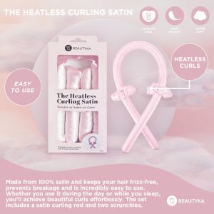 The Heatless Hair Curler- Satin