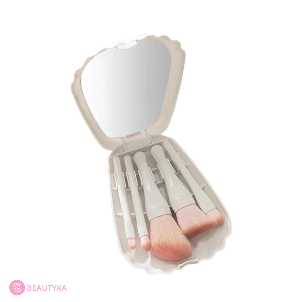 Shell Makeup Brushes Set